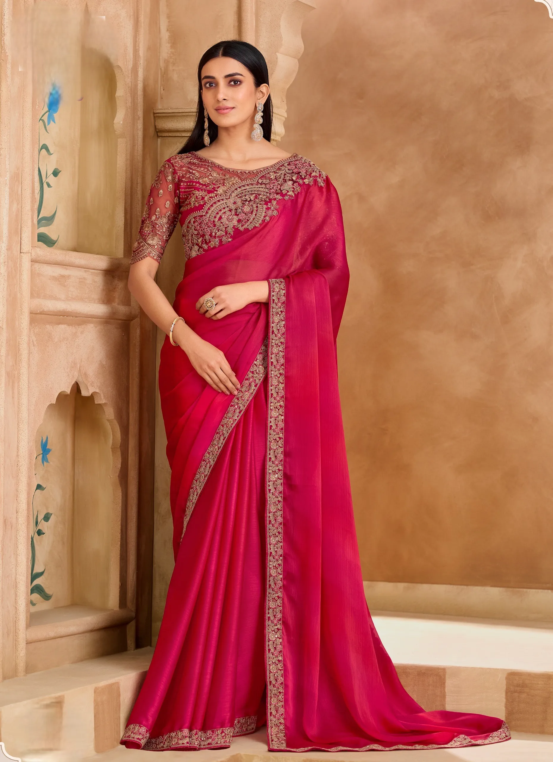 Premium Handwork Designer Saree